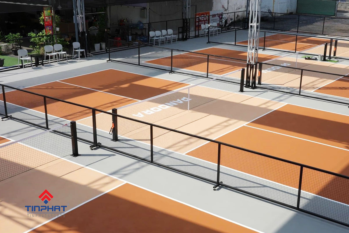 Sơn sân pickleball ngoài trời
