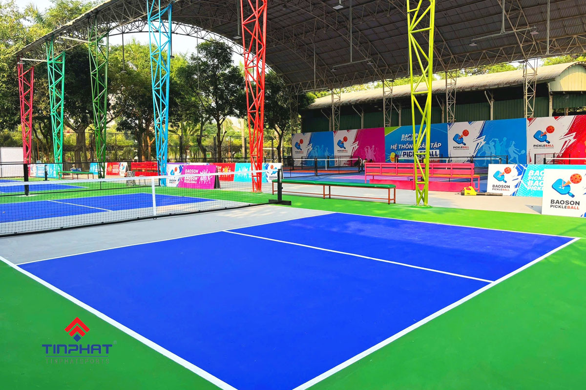 Hướng dẫn sơn sân pickleball ngoài trời chất lượng 2025 1 SƠn sân pickleball ngoài trời
