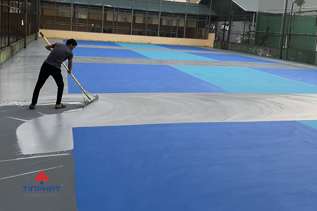 Hướng dẫn sơn sân pickleball ngoài trời chất lượng 2025 4 Son san pickleball ngoai troi