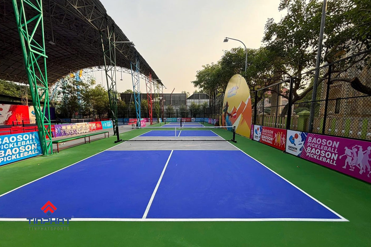 Mẫu sân pickleball đẹp