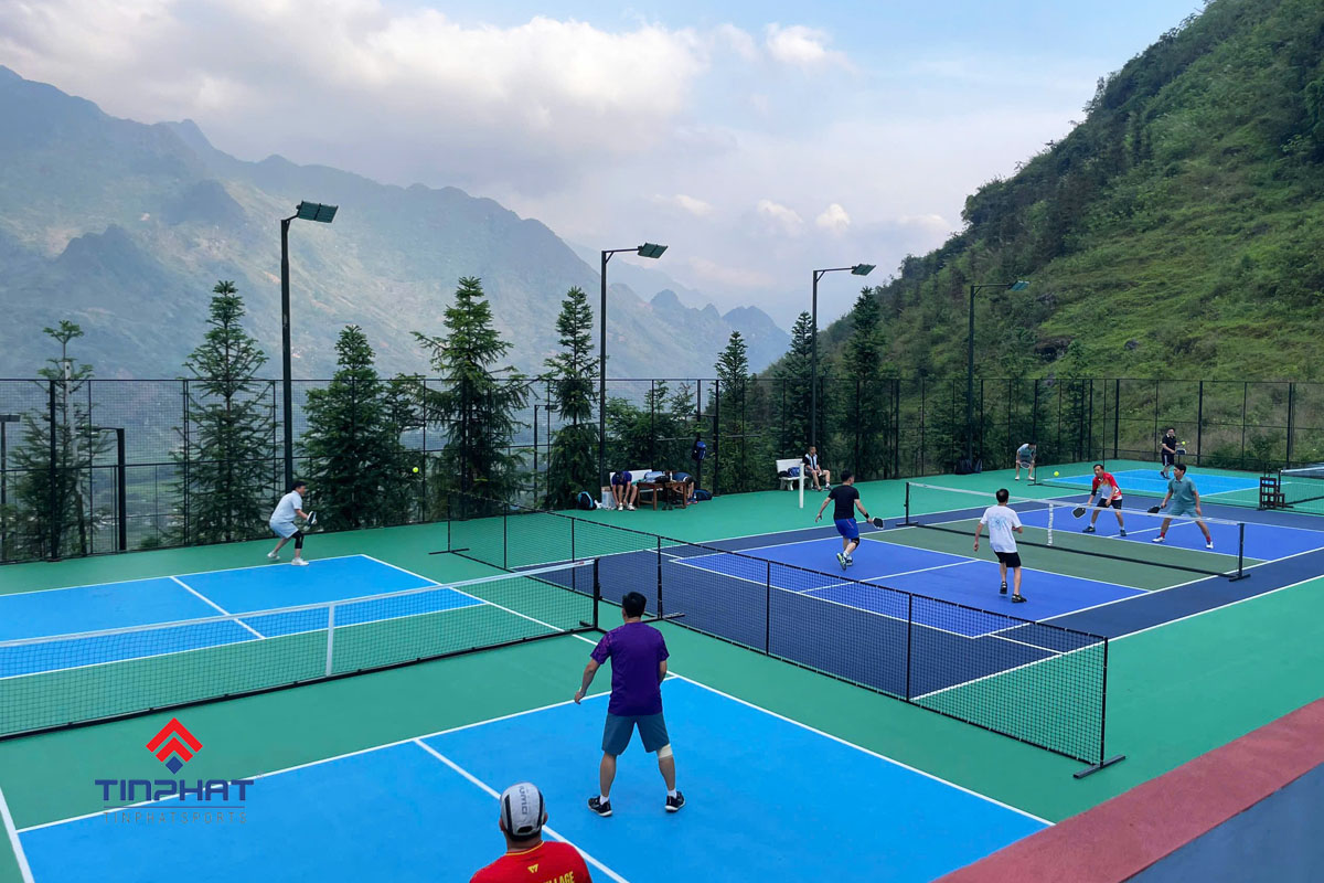 50+ mẫu sân Pickleball đẹp, hiện đại, thu hút người chơi 2 Mẫu sân pickleball đôi