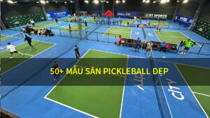 Mẫu sân pickleball đẹp